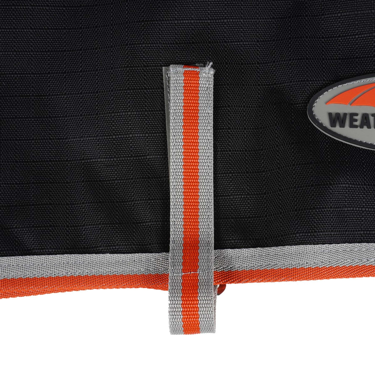 Weatherbeeta Cappotto per cani Nero/Argento/Rosso