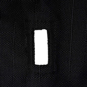 Weatherbeeta Cappotto per cani Nero/Argento/Rosso