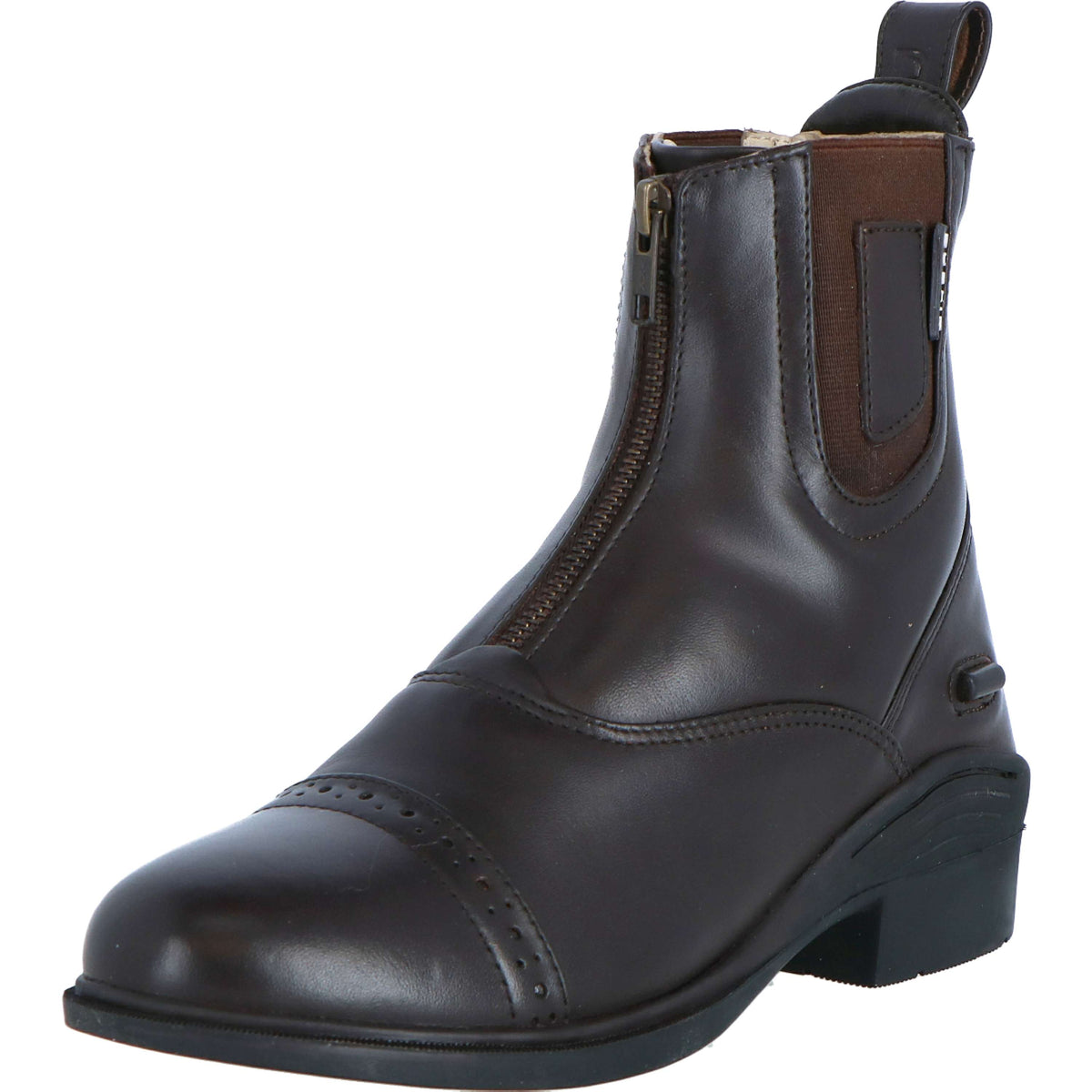 Dublin Stivali Evolution Zip Front Marrone