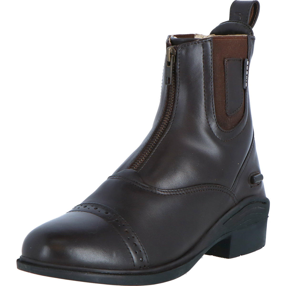 Dublin Stivali Evolution Zip Front Marrone