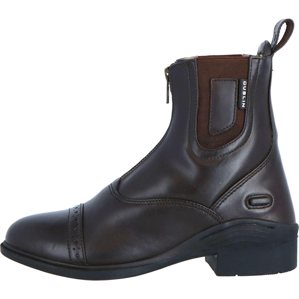 Dublin Stivali Evolution Zip Front Marrone