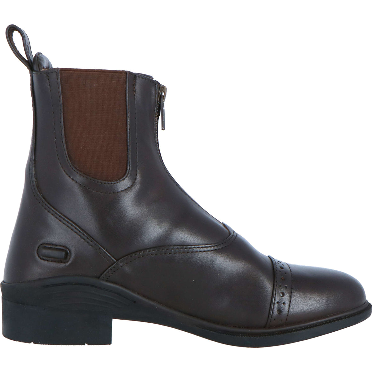Dublin Stivali Evolution Zip Front Marrone