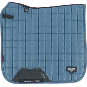 LeMieux Tappetino Sella Dressage Loire Classic Quadrato satinato Ice Blue