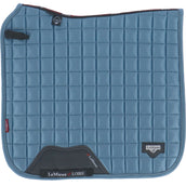 LeMieux Tappetino Sella Dressage Loire Classic Quadrato satinato Ice Blue