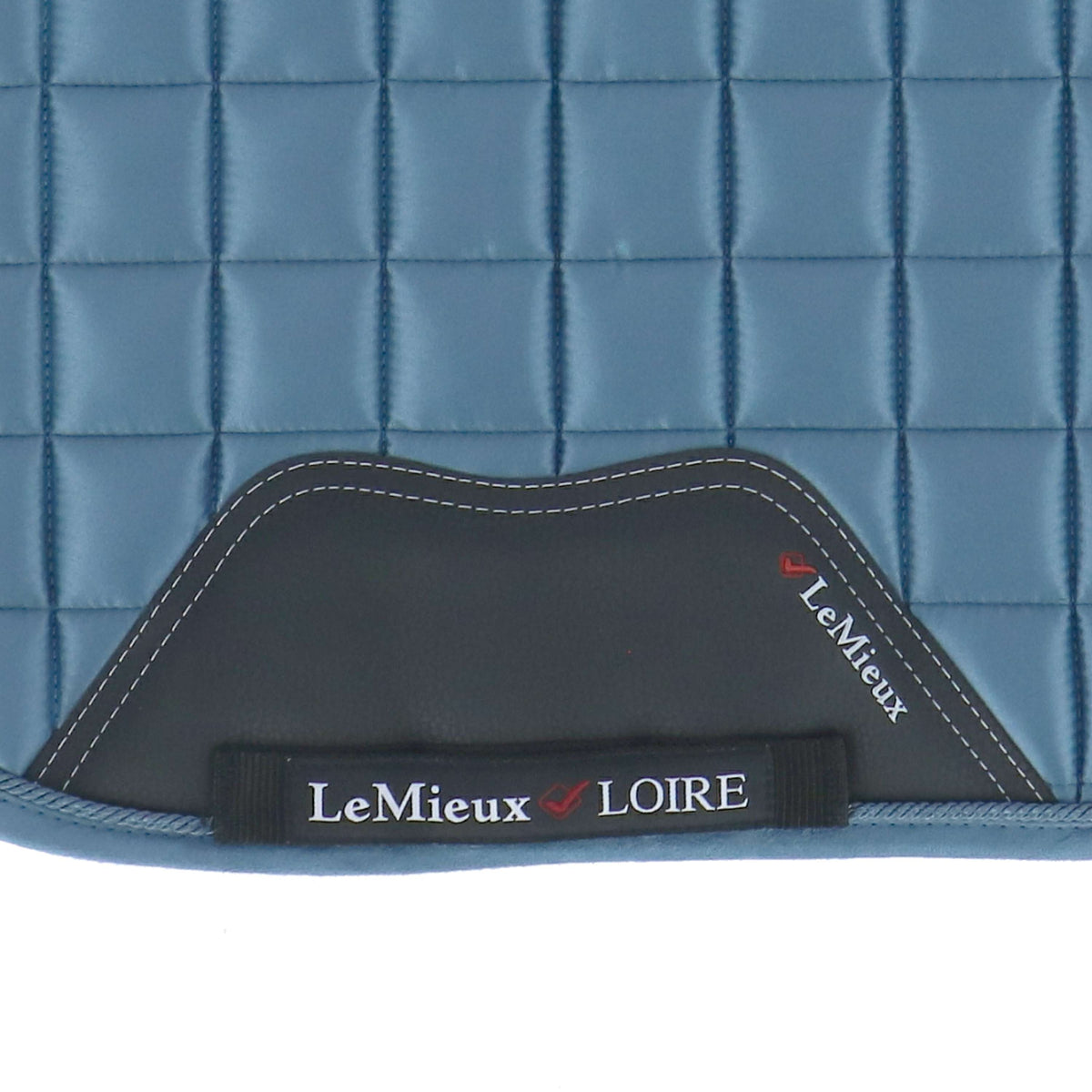 LeMieux Tappetino Sella Dressage Loire Classic Quadrato satinato Ice Blue