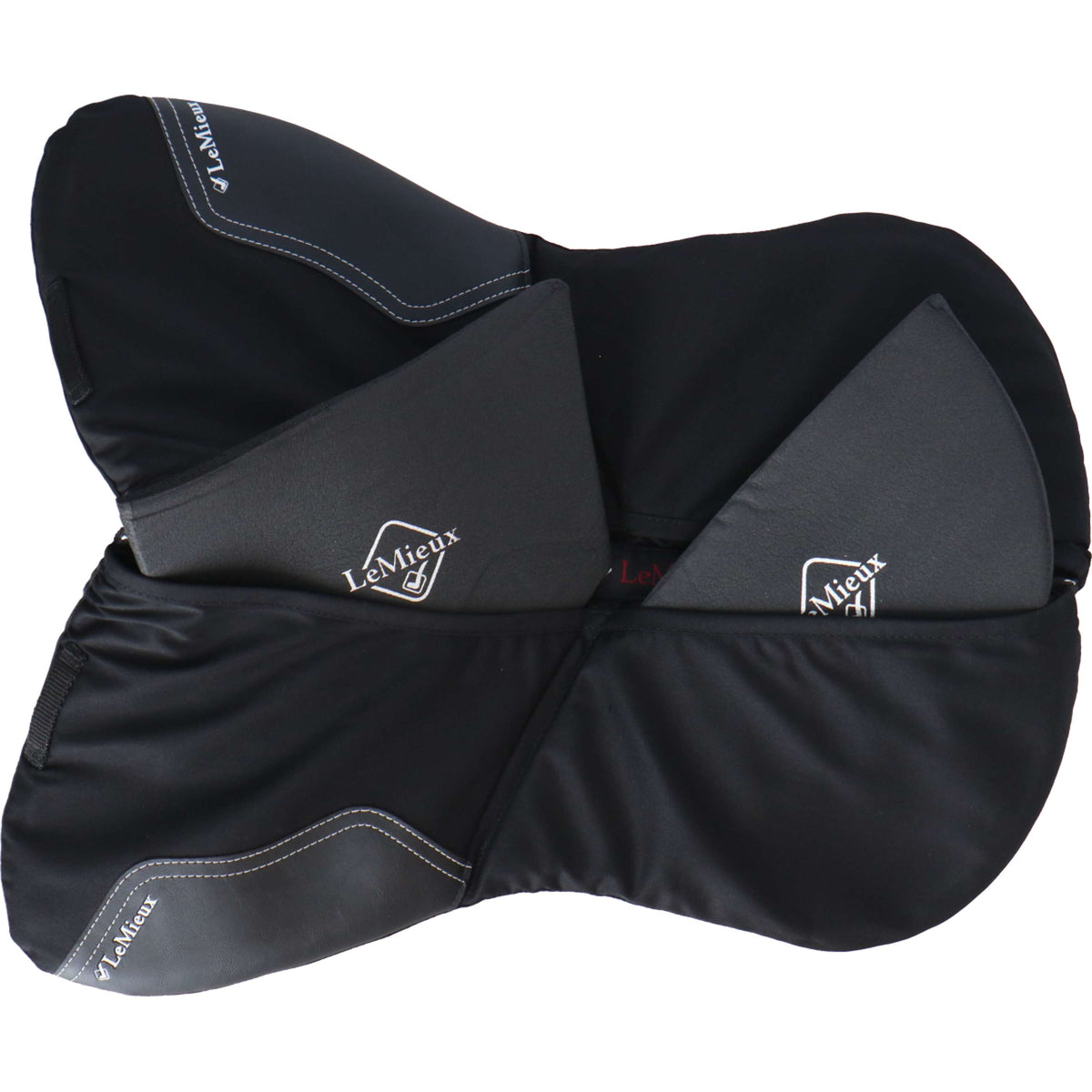 LeMieux Sottosella Pro-Sorb Plain Nero
