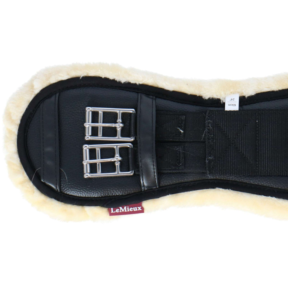 LeMieux Sottopancia da dressage ProLambs Nero/Naturale