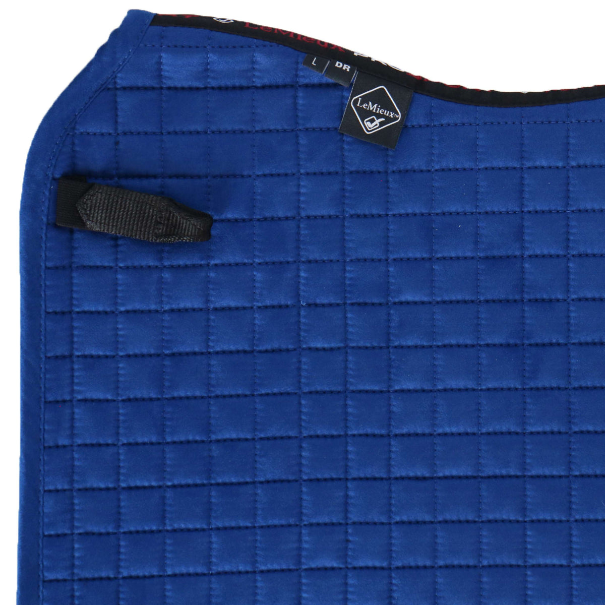 LeMieux Tappetino Sella Dressage ProSport Suede Benetton Blu