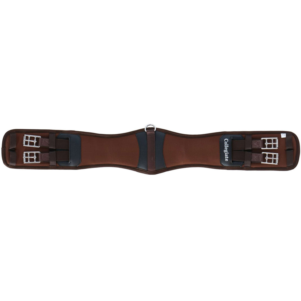 Collegiate Sottopancia da dressage Memory Foam Marrone
