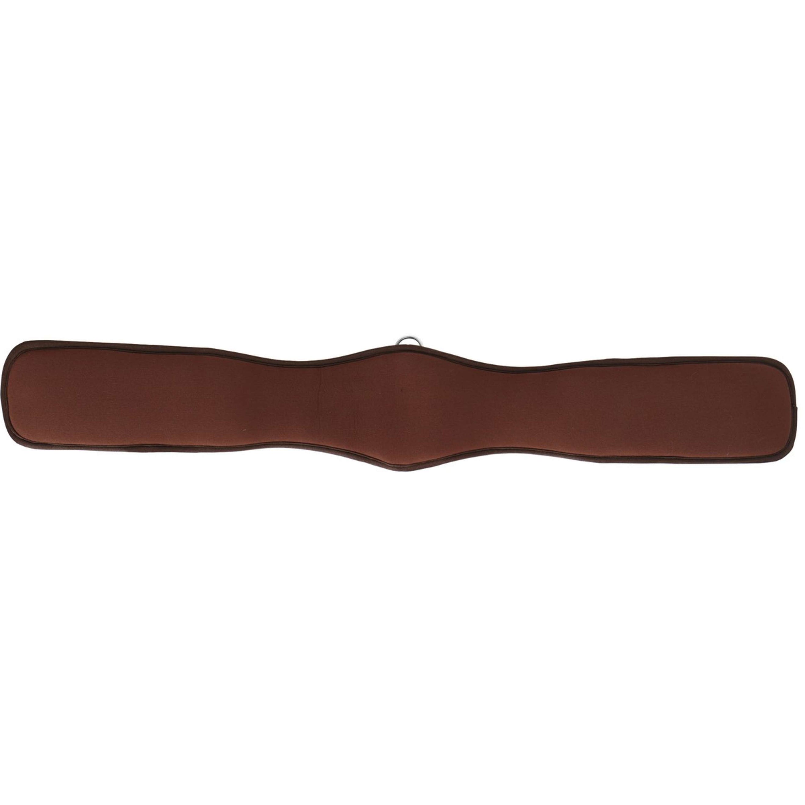 Collegiate Sottopancia da dressage Memory Foam Marrone