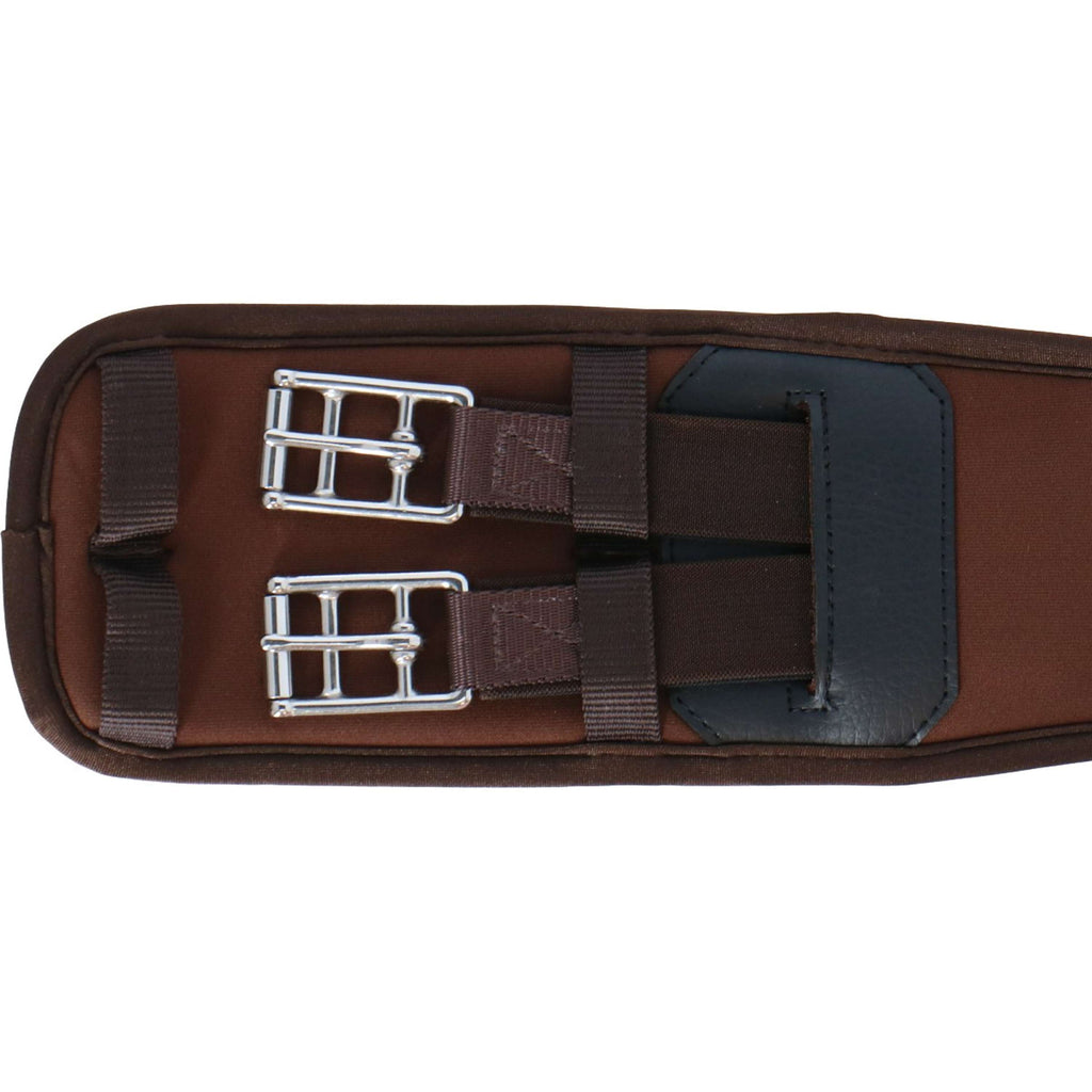 Collegiate Sottopancia da dressage Memory Foam Marrone