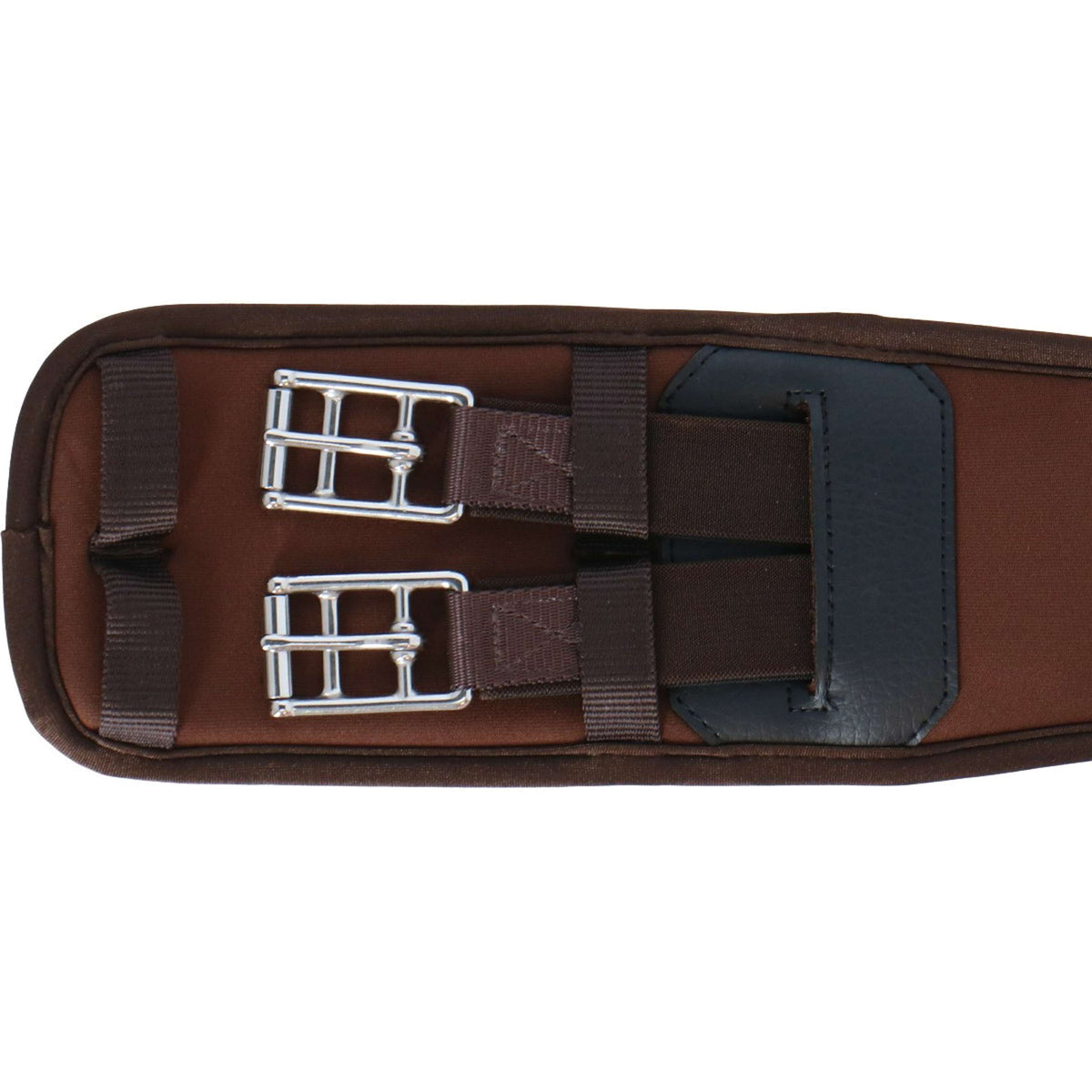 Collegiate Sottopancia da dressage Memory Foam Marrone