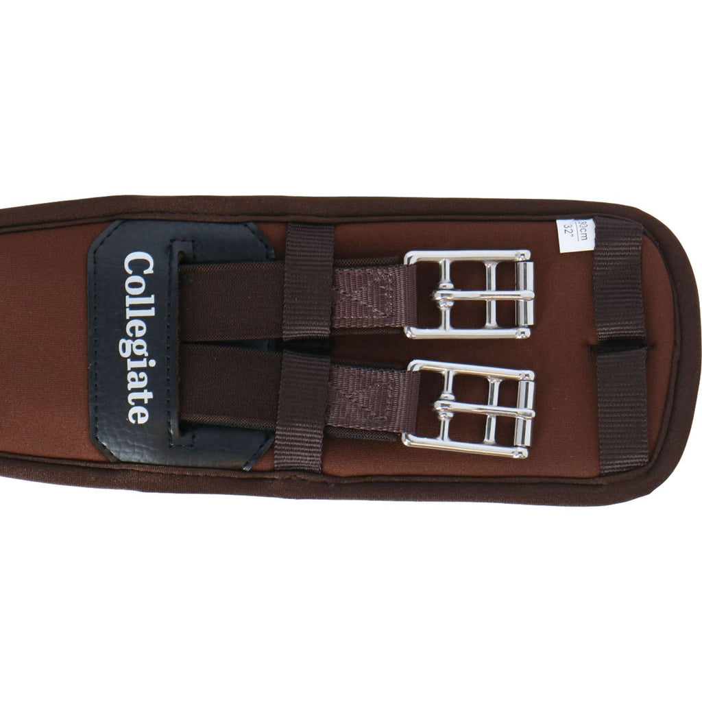 Collegiate Sottopancia da dressage Memory Foam Marrone