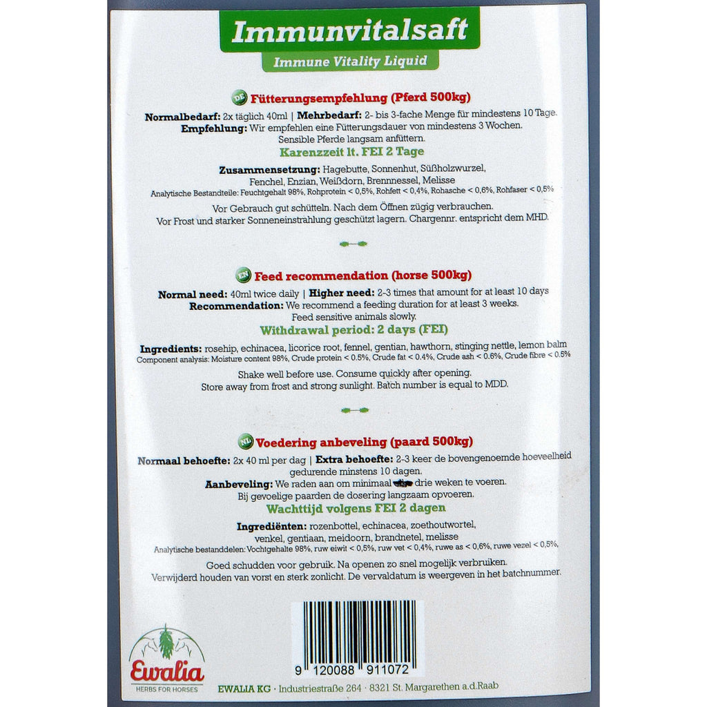 Ewalia Liquido di vitalità immunitaria