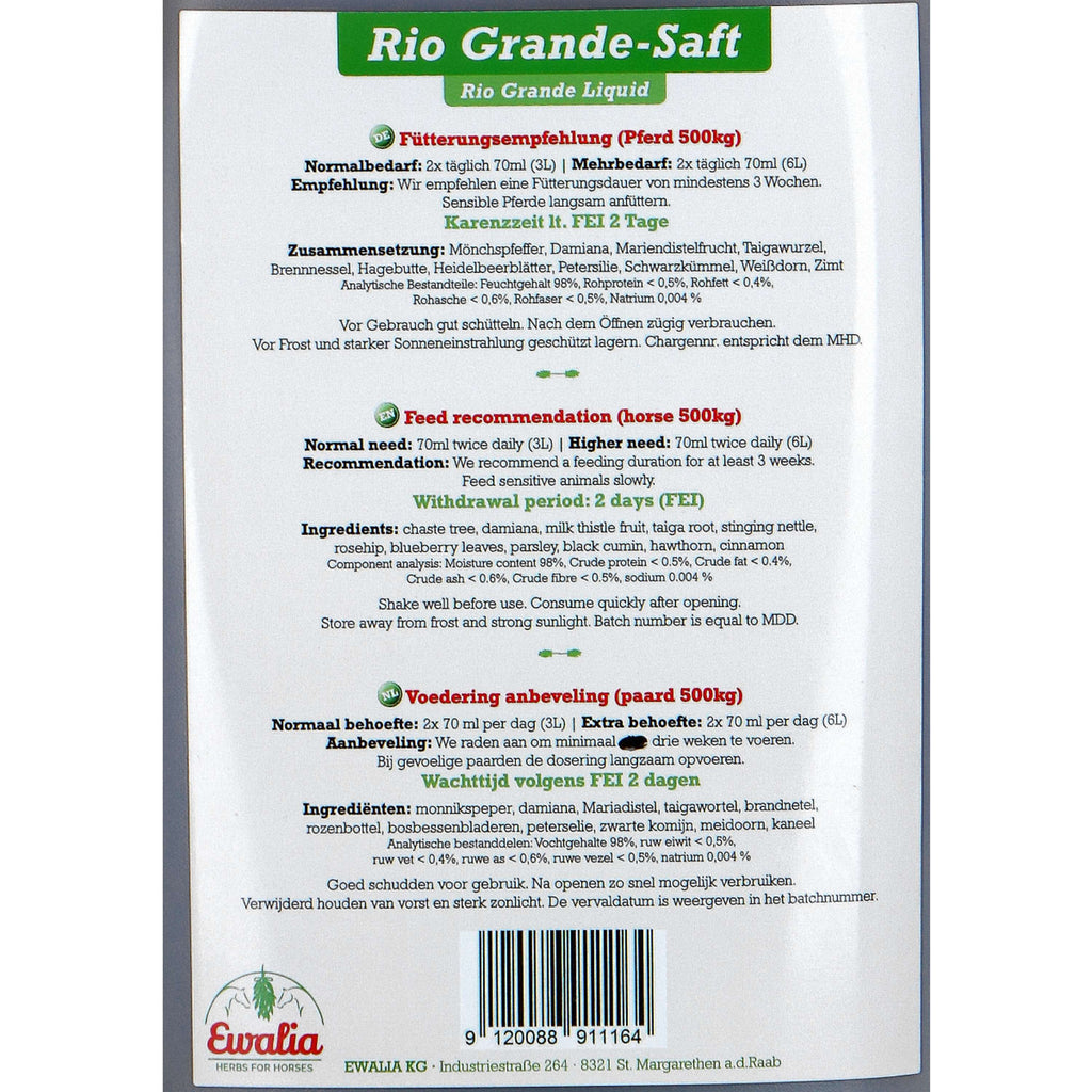Ewalia Rio Grande liquido