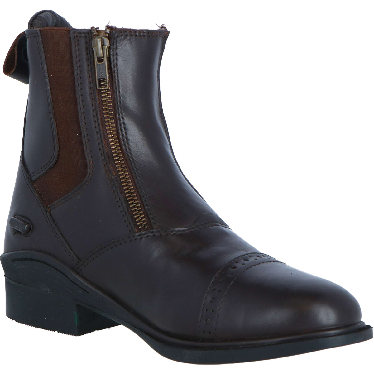 Dublin Stivali Evolution Double Zip Front Marrone