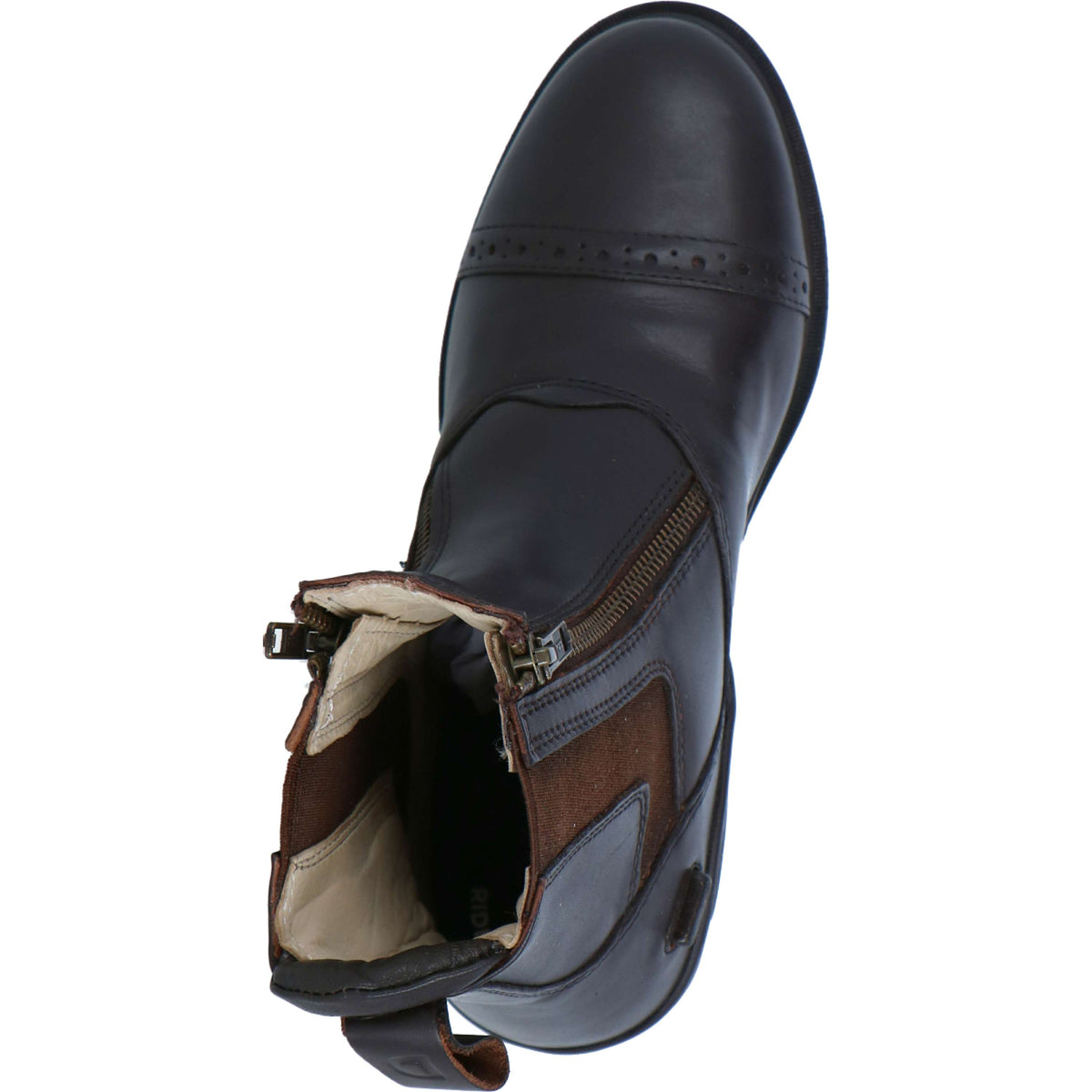 Dublin Stivali Evolution Double Zip Front Marrone