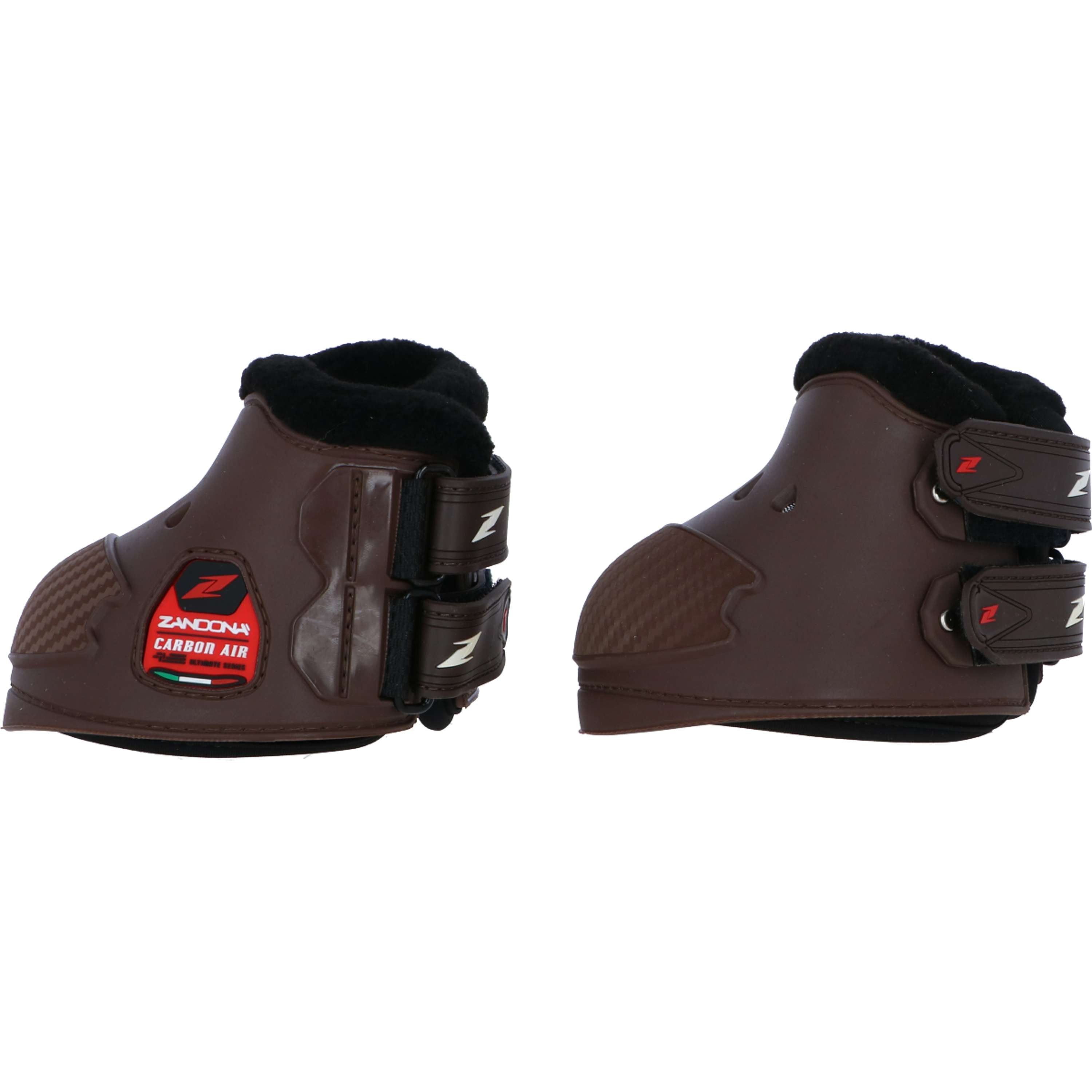 Zandona Stivaletti a Campana Carbon Air Velcro Tallone Marrone