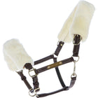 Kentucky Horsewear Cavezza in Cuoio Pelle di pecora in pelle Marrone/Naturale