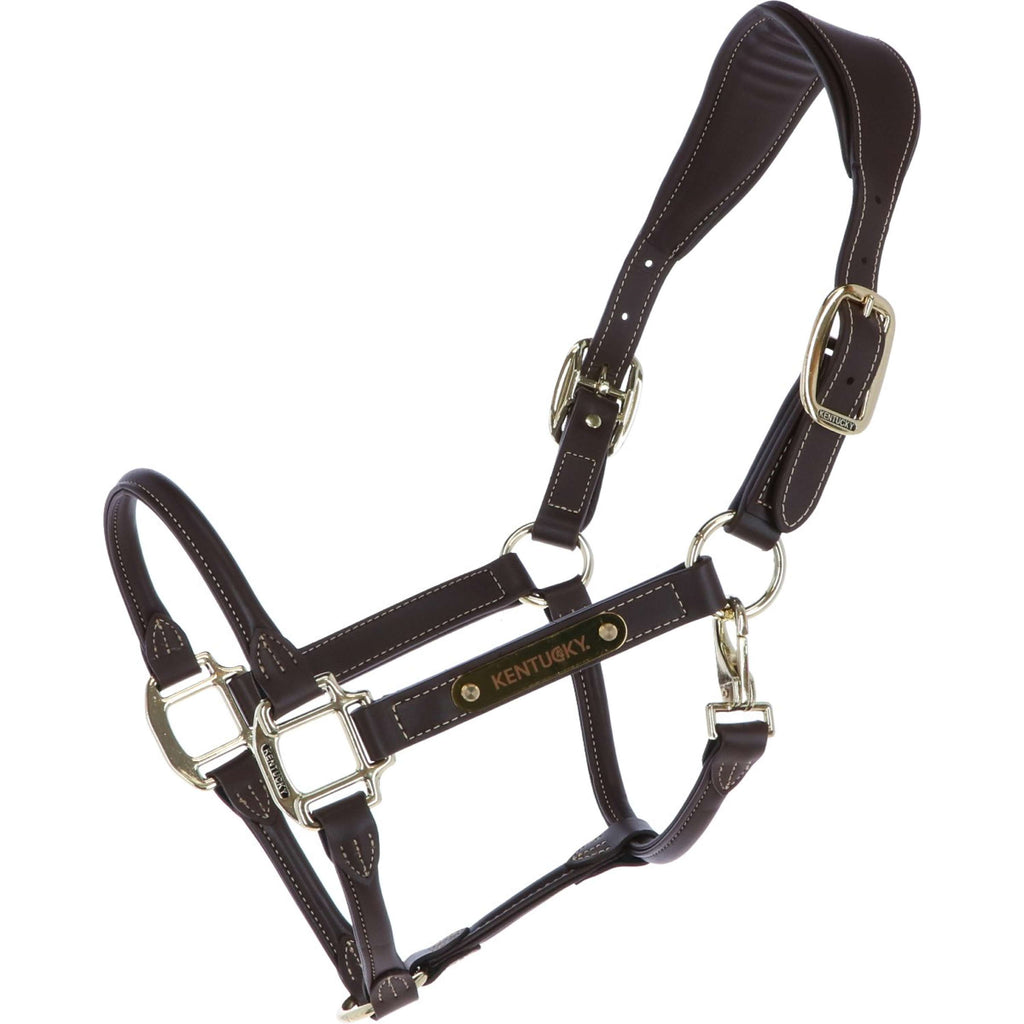 Kentucky Horsewear Cavezza Pelle Anatomica Marrone