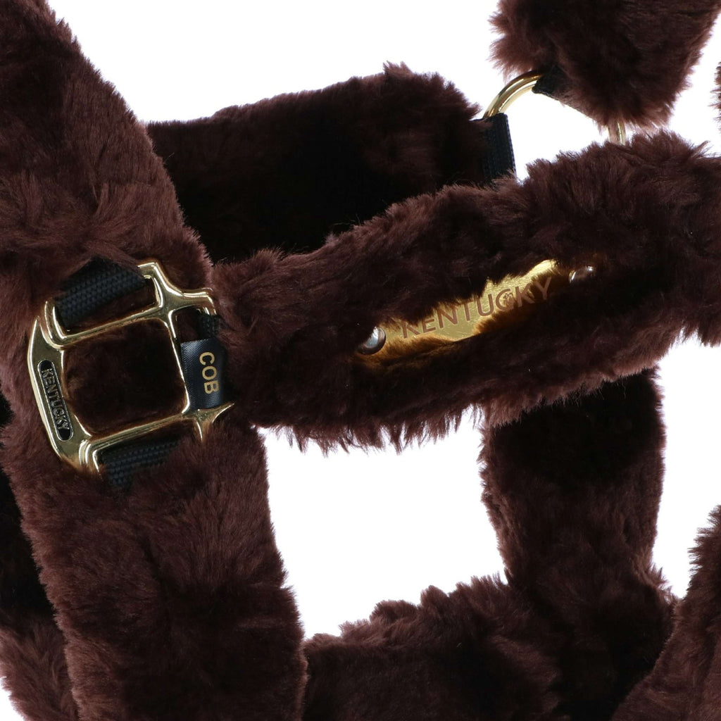 Kentucky Horsewear Cavezza Sheepskin Marrone