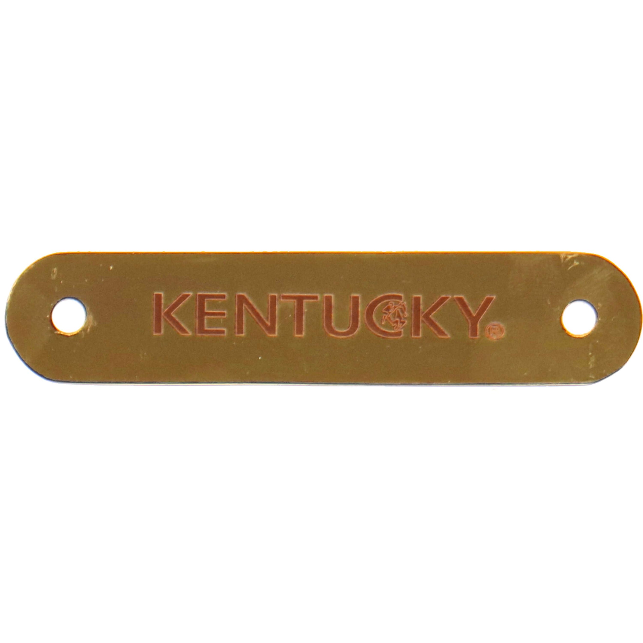 Kentucky Horsewear Targhetta Nome per il capezzone Gold Kentucky Horsewear Targhetta Nome per il capezzone Gold