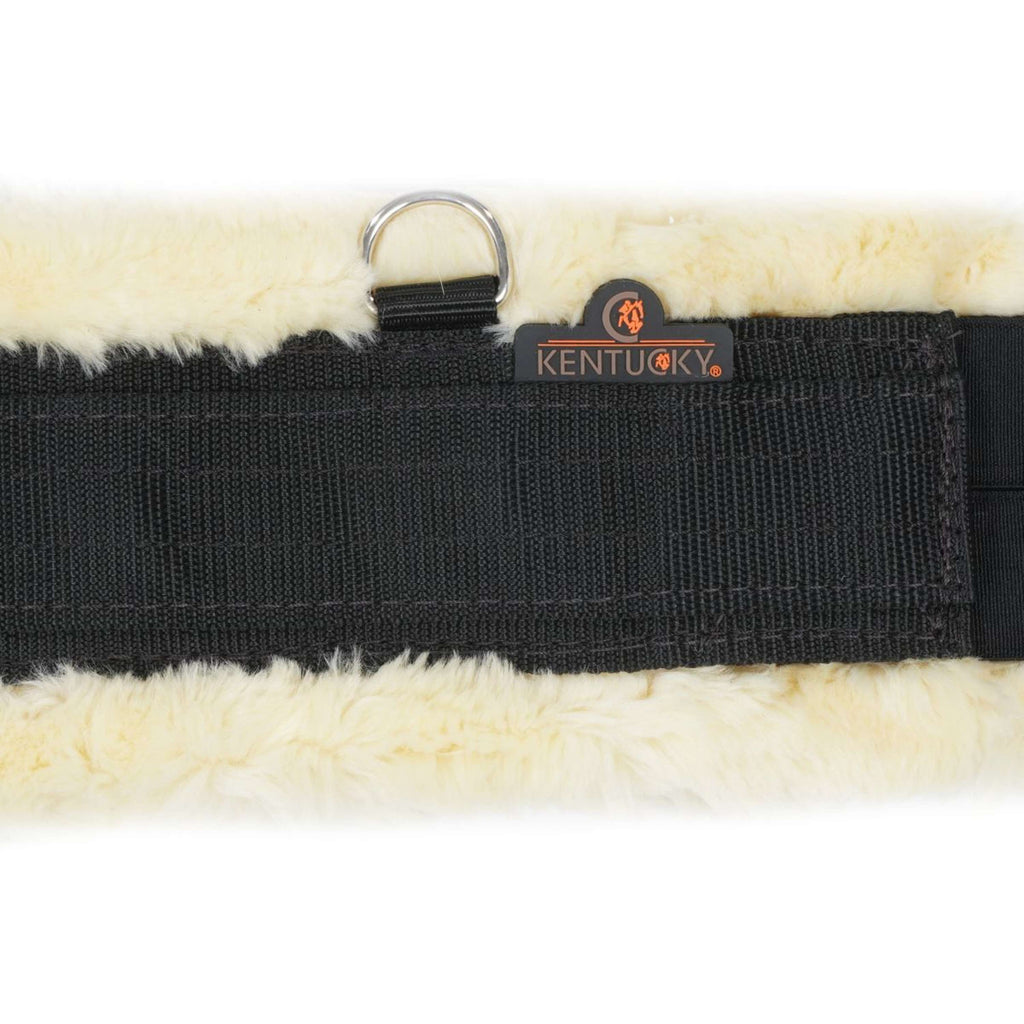 Kentucky Horsewear Sottopancia Polivalente Sheepskin Nero/Naturale