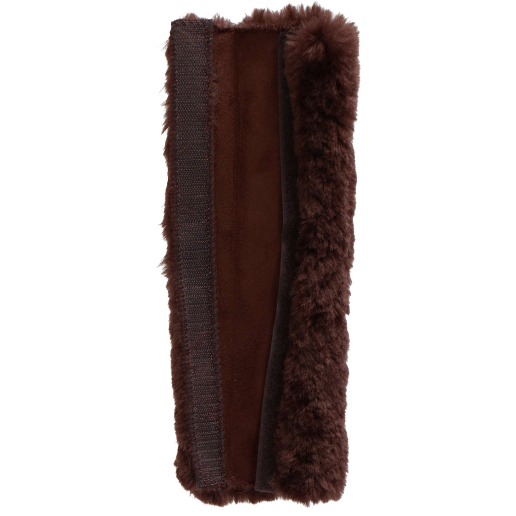 Kentucky Horsewear Copertura per capezzina Sheepskin Marrone