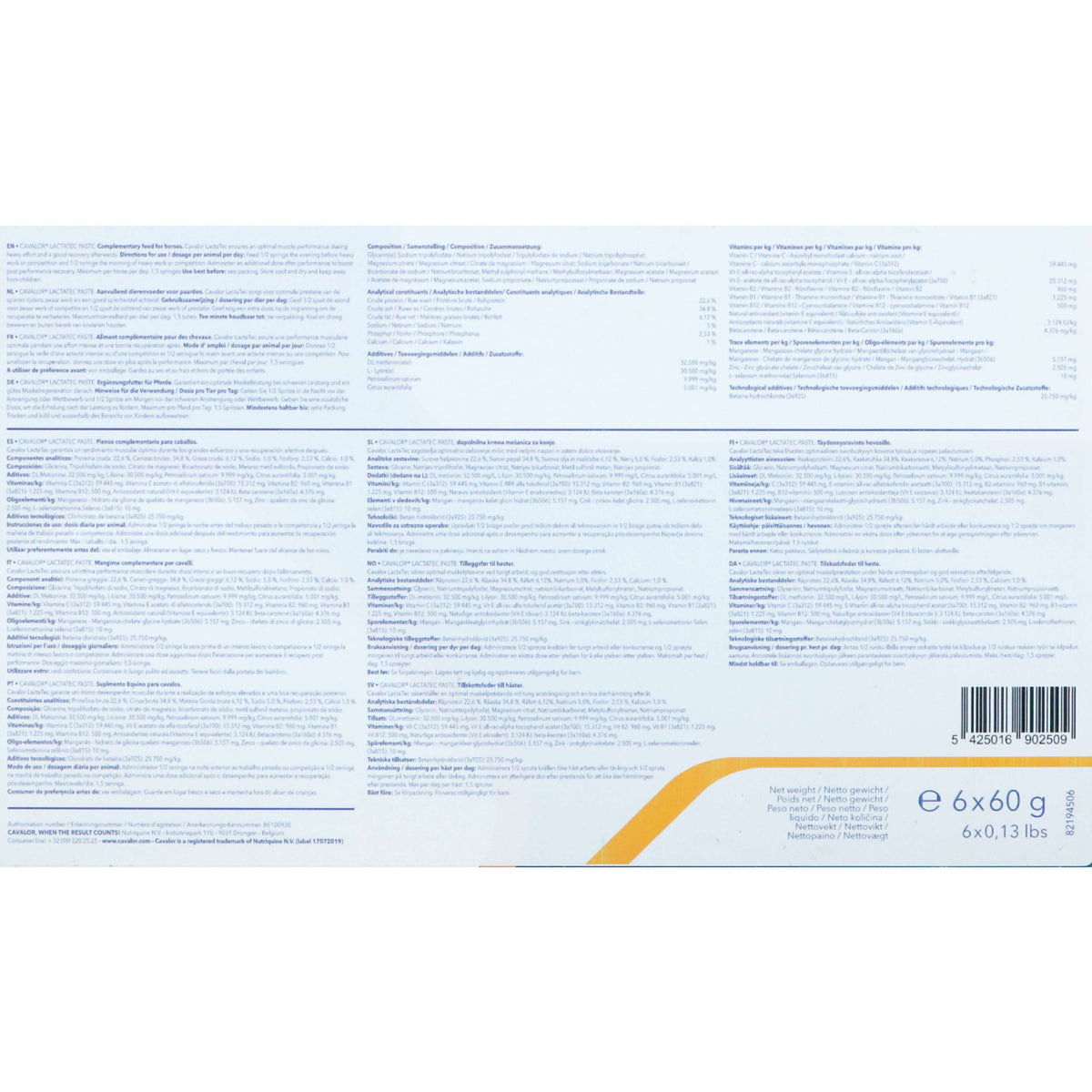 Cavalor Lactatec Pasta