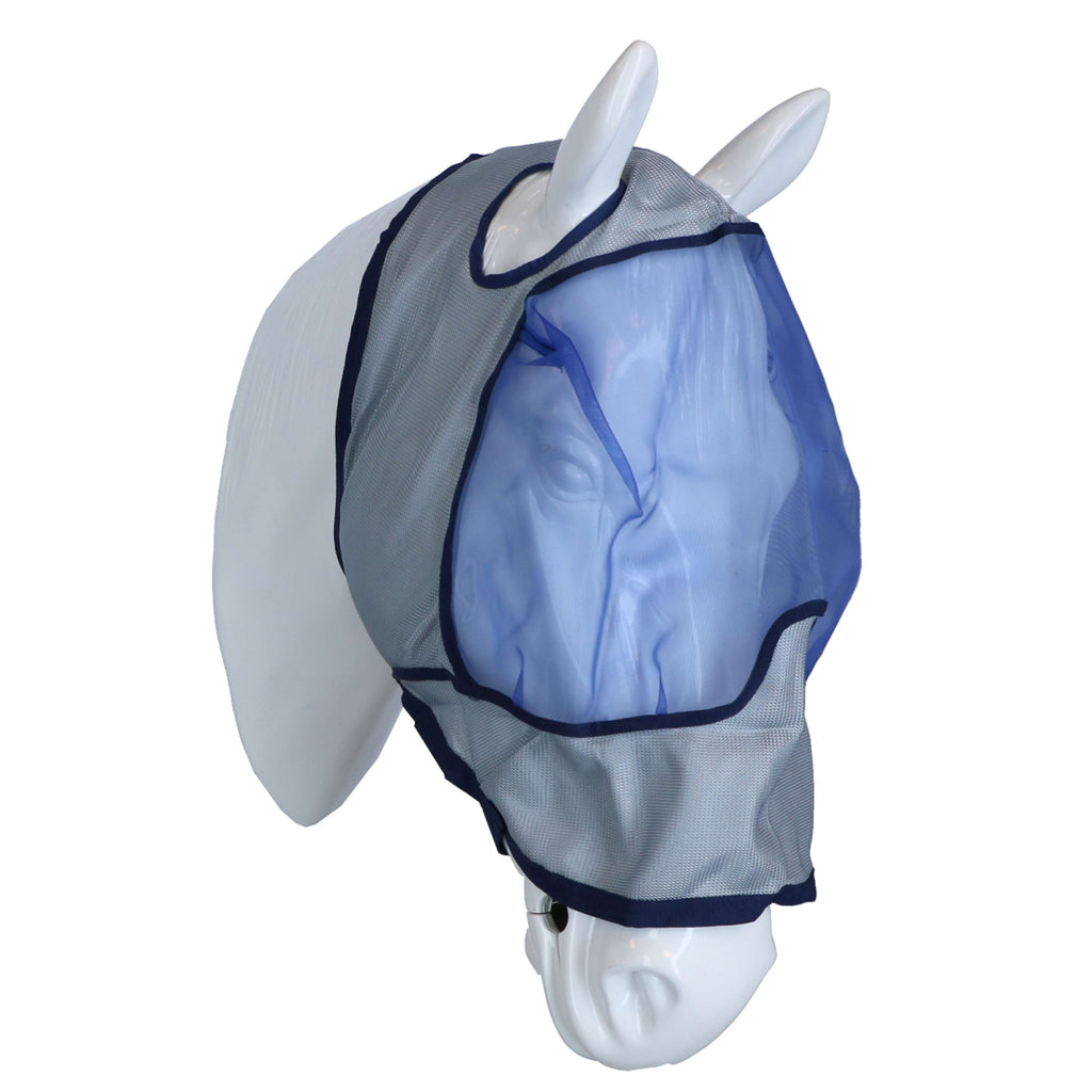 Bucas Buzz-Off Maschera Anti-Mosche Delux Blu
