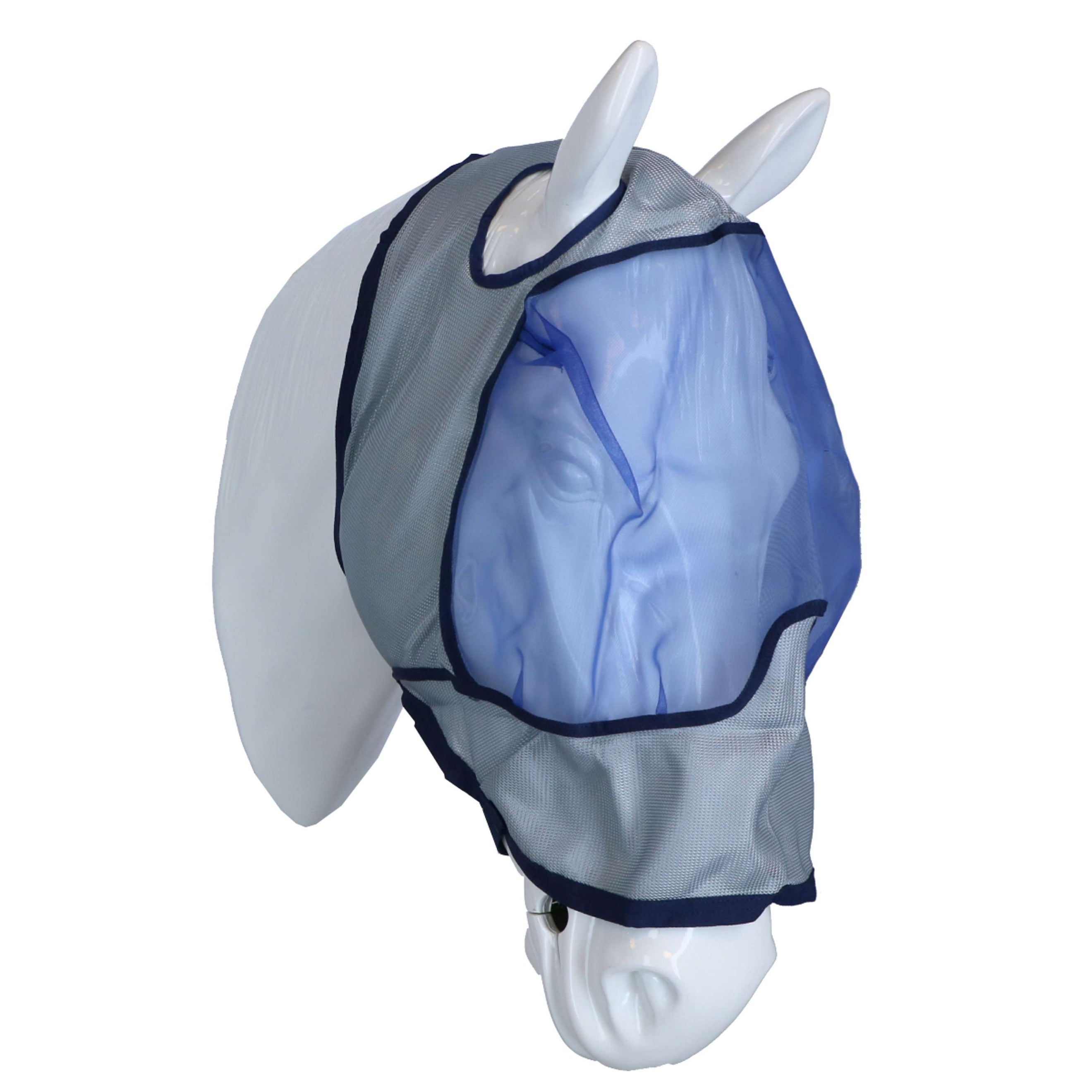 Bucas Buzz-Off Maschera Anti-Mosche Delux Blu