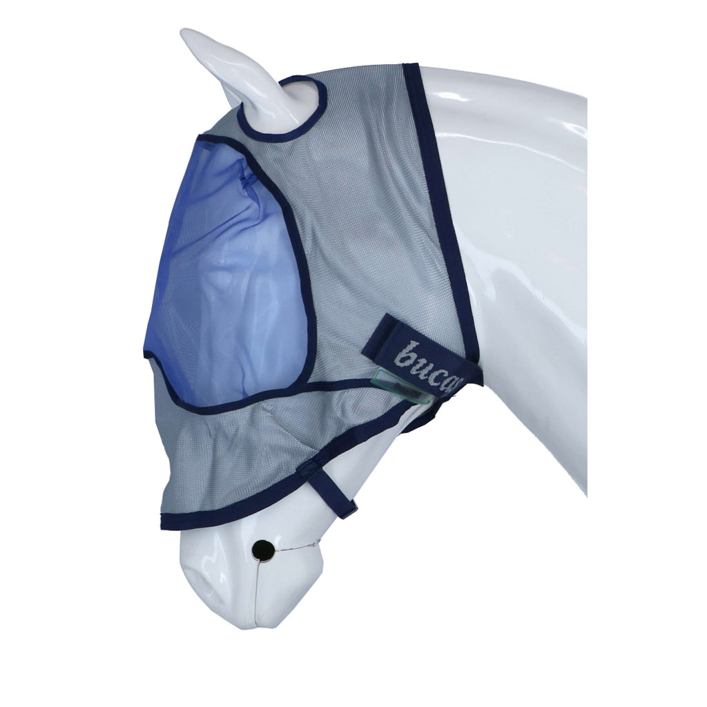 Bucas Buzz-Off Maschera Anti-Mosche Delux Blu