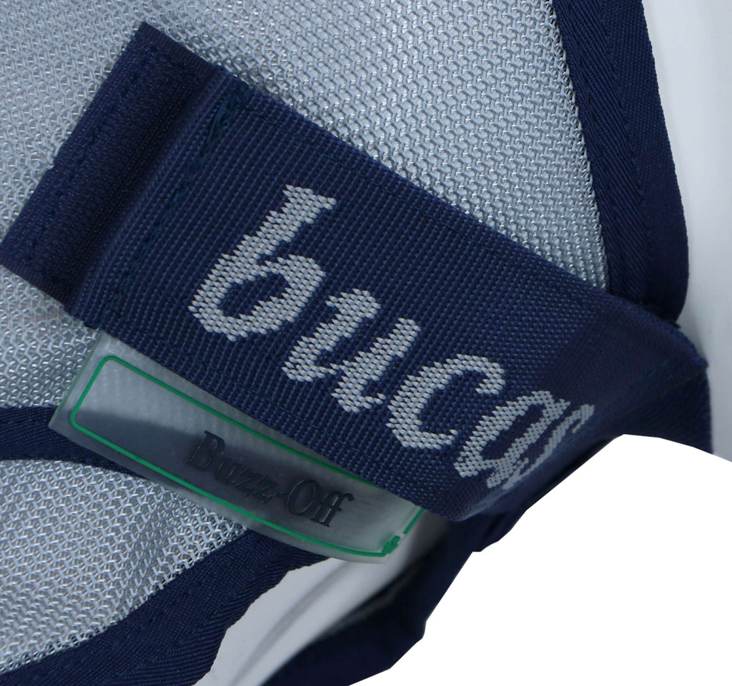 Bucas Buzz-Off Maschera Anti-Mosche Delux Blu