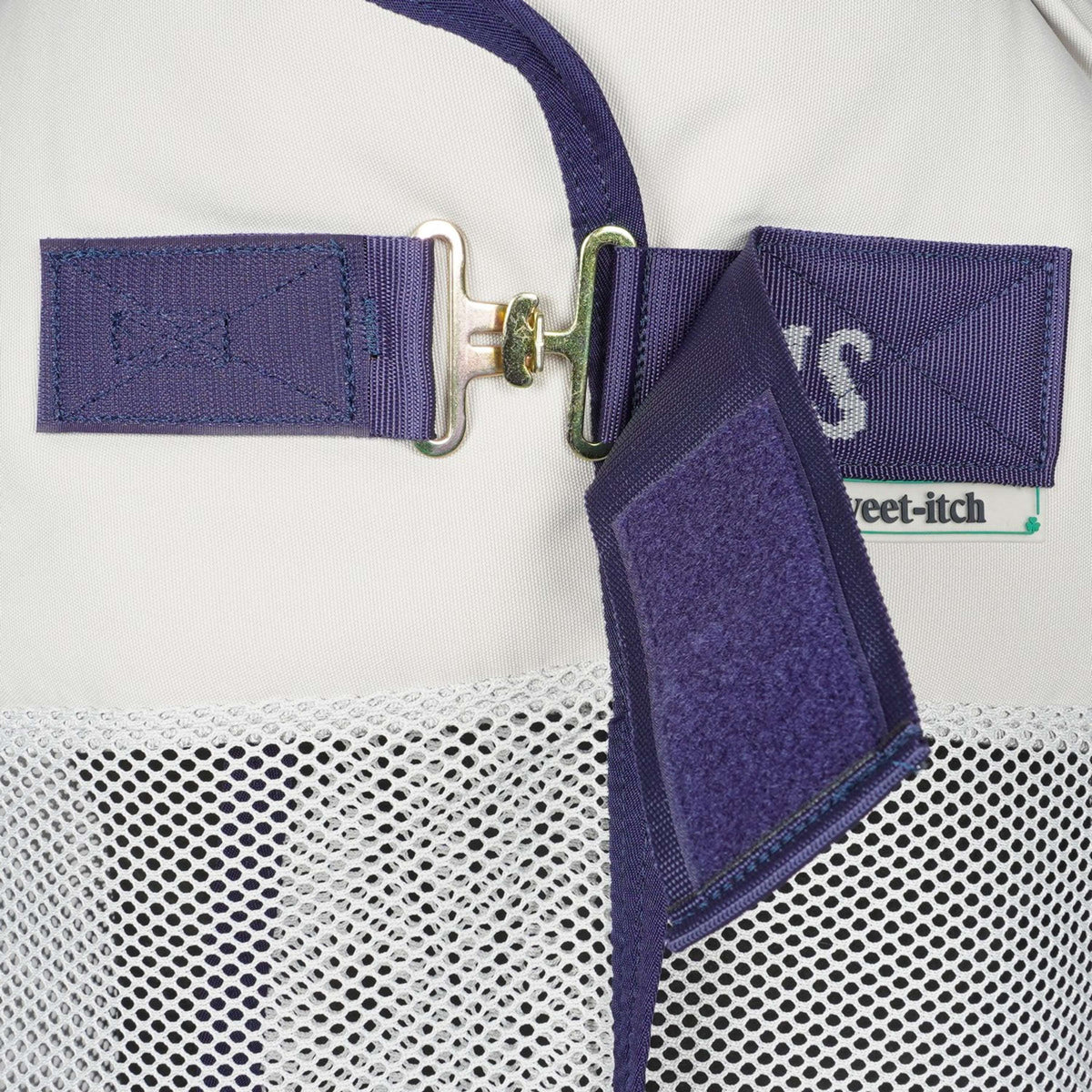 Bucas Coperta per Eczema Sweet-Itch X Argento