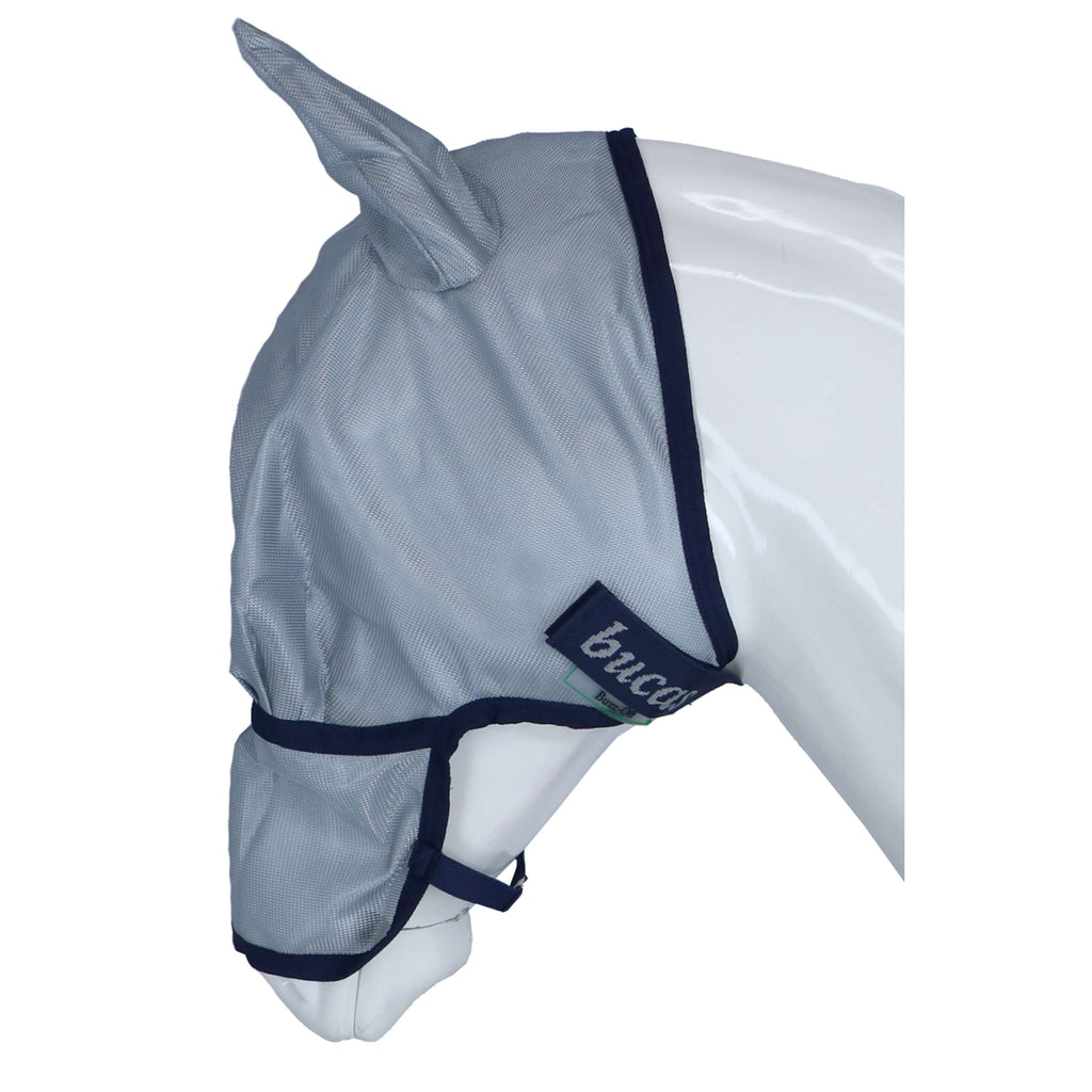 Bucas Buzz-Off Maschera Anti-Mosche Extended Nose Blu