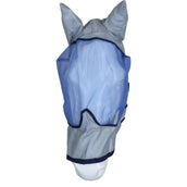 Bucas Buzz-Off Maschera Anti-Mosche Delux Blu
