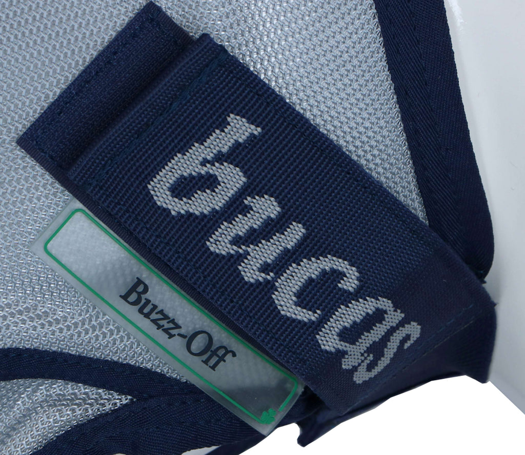 Bucas Buzz-Off Maschera Anti-Mosche Delux Blu