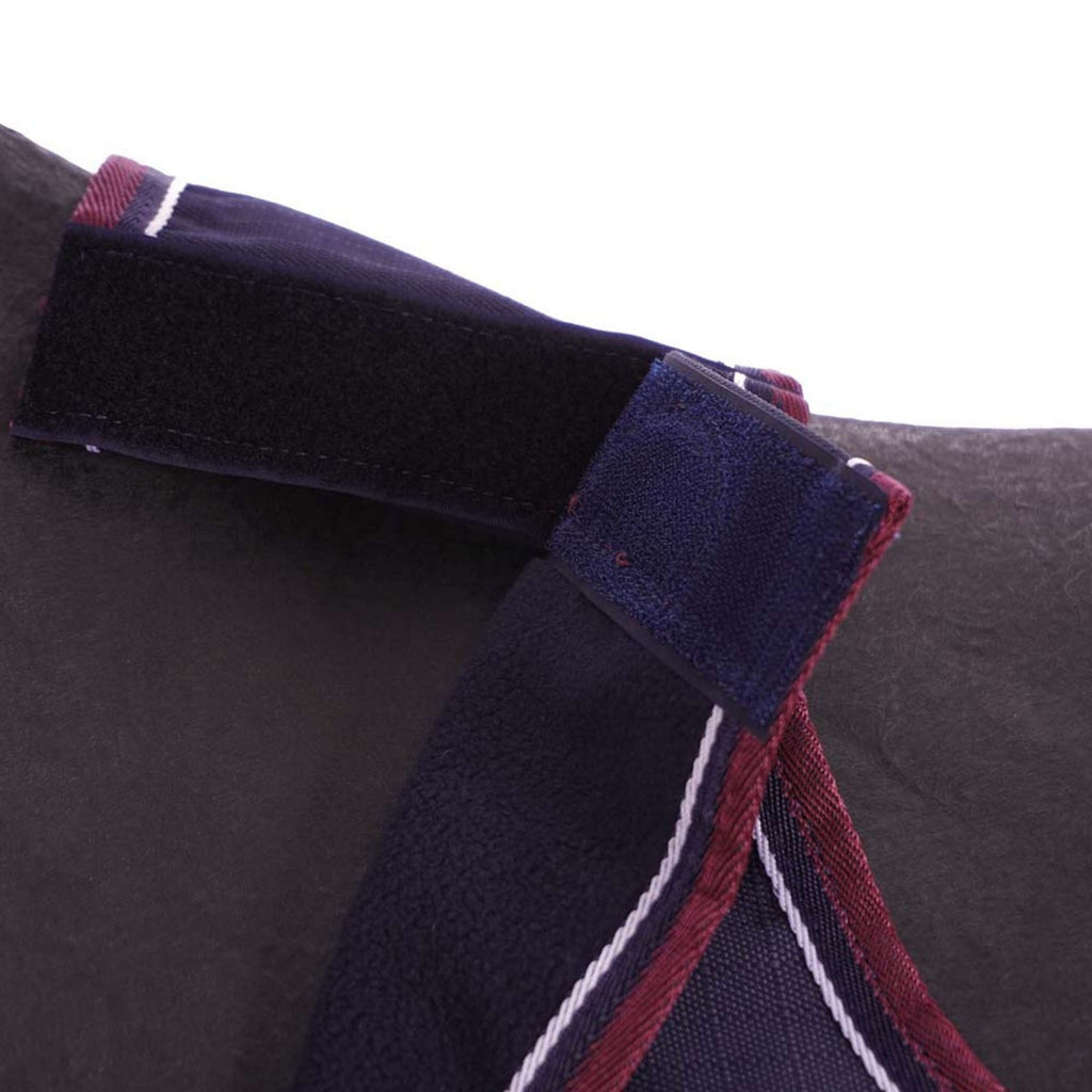 EQUITHÈME Coperta da esercizio Tyrex Pile polare 1200D Navy/Burgundy