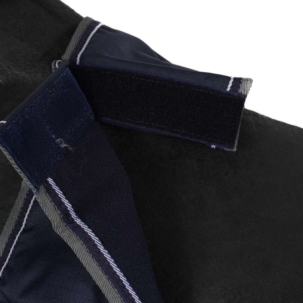 EQUITHÈME Coperta da esercizio Tyrex Punti blu scuro/grigi