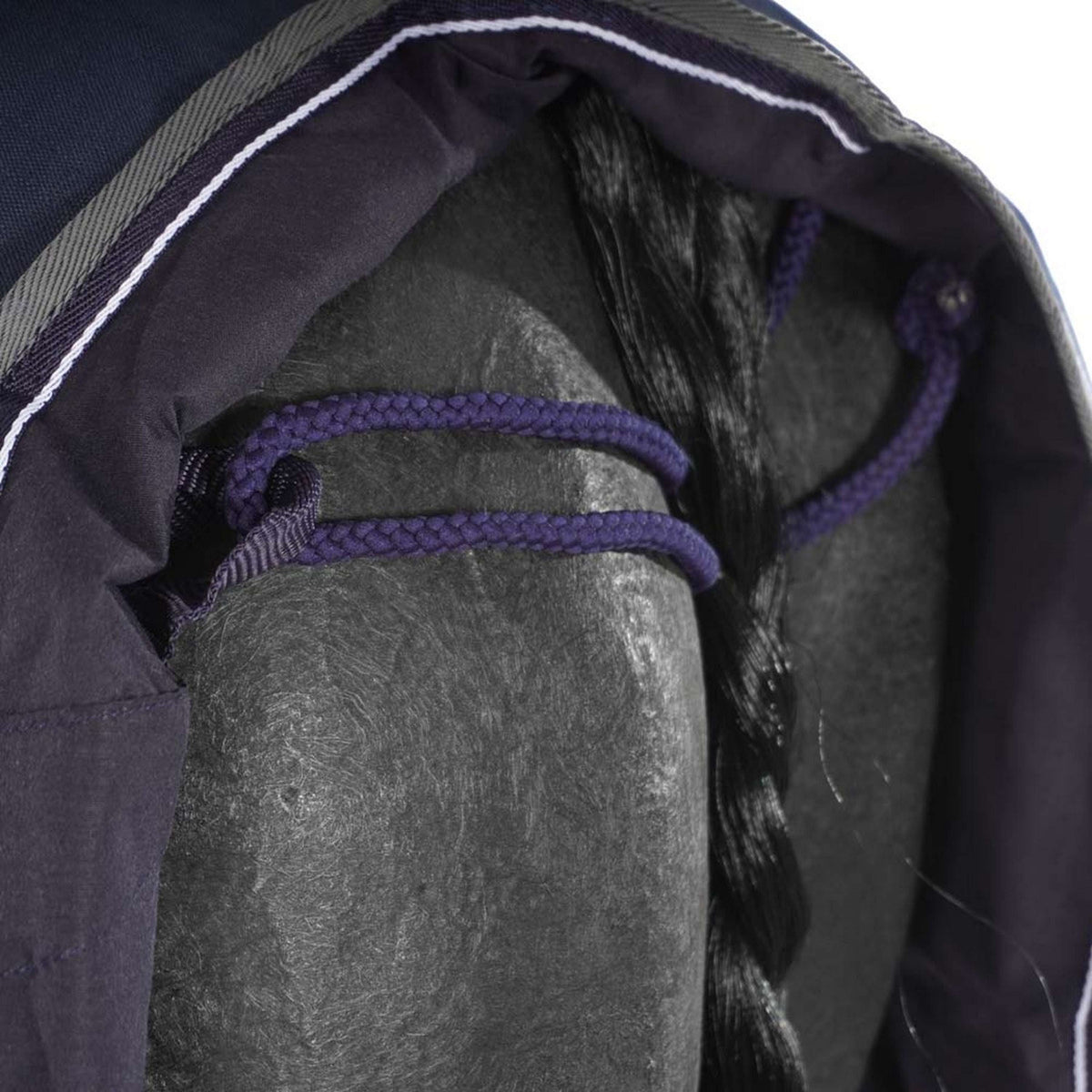 EQUITHÈME Coperta da esercizio Tyrex Polycotton 600D Nero/Blu