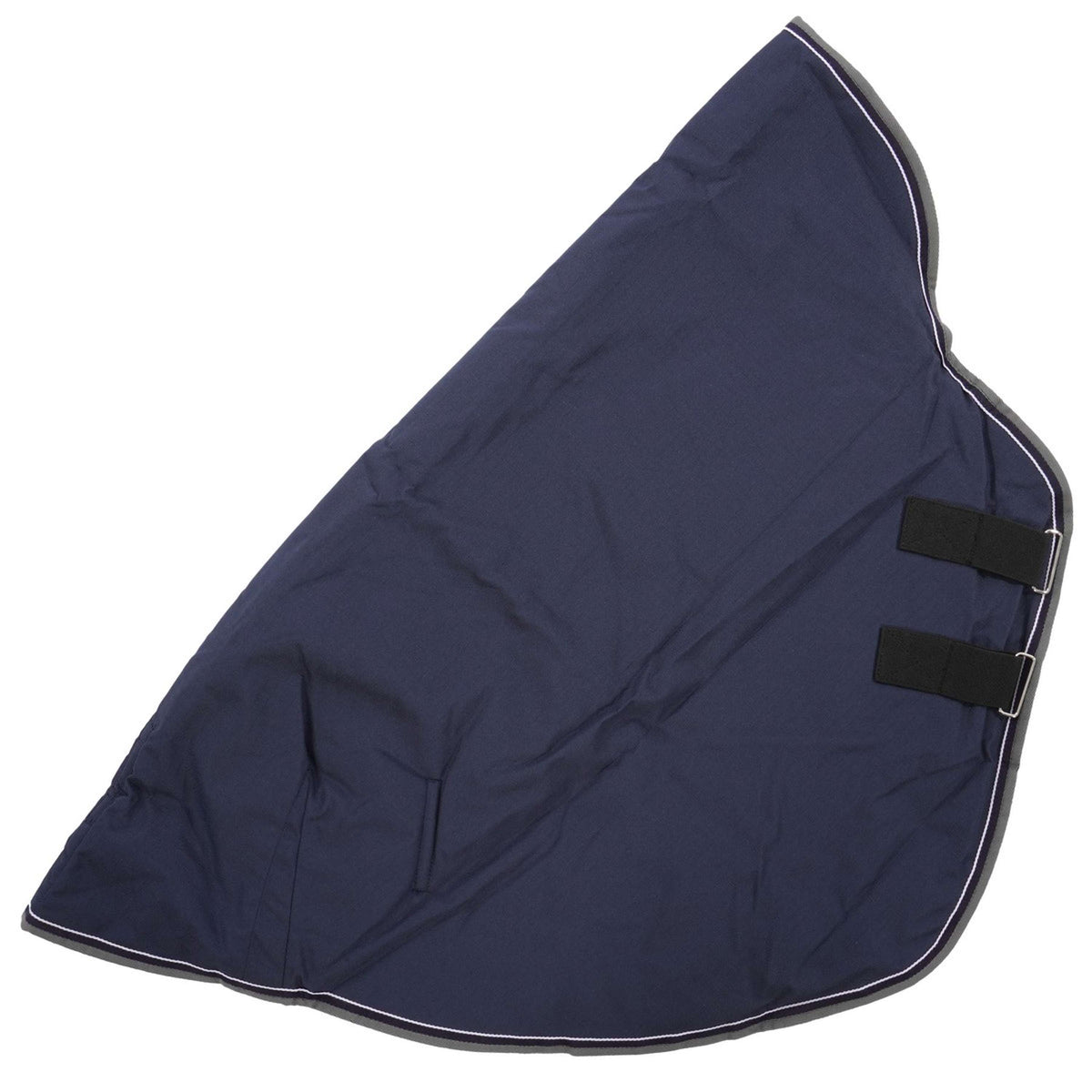 EQUITHÈME Copricollo Tyrex Punti blu scuro/grigi