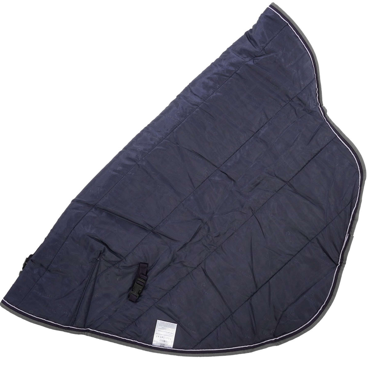 EQUITHÈME Copricollo Tyrex Punti blu scuro/grigi