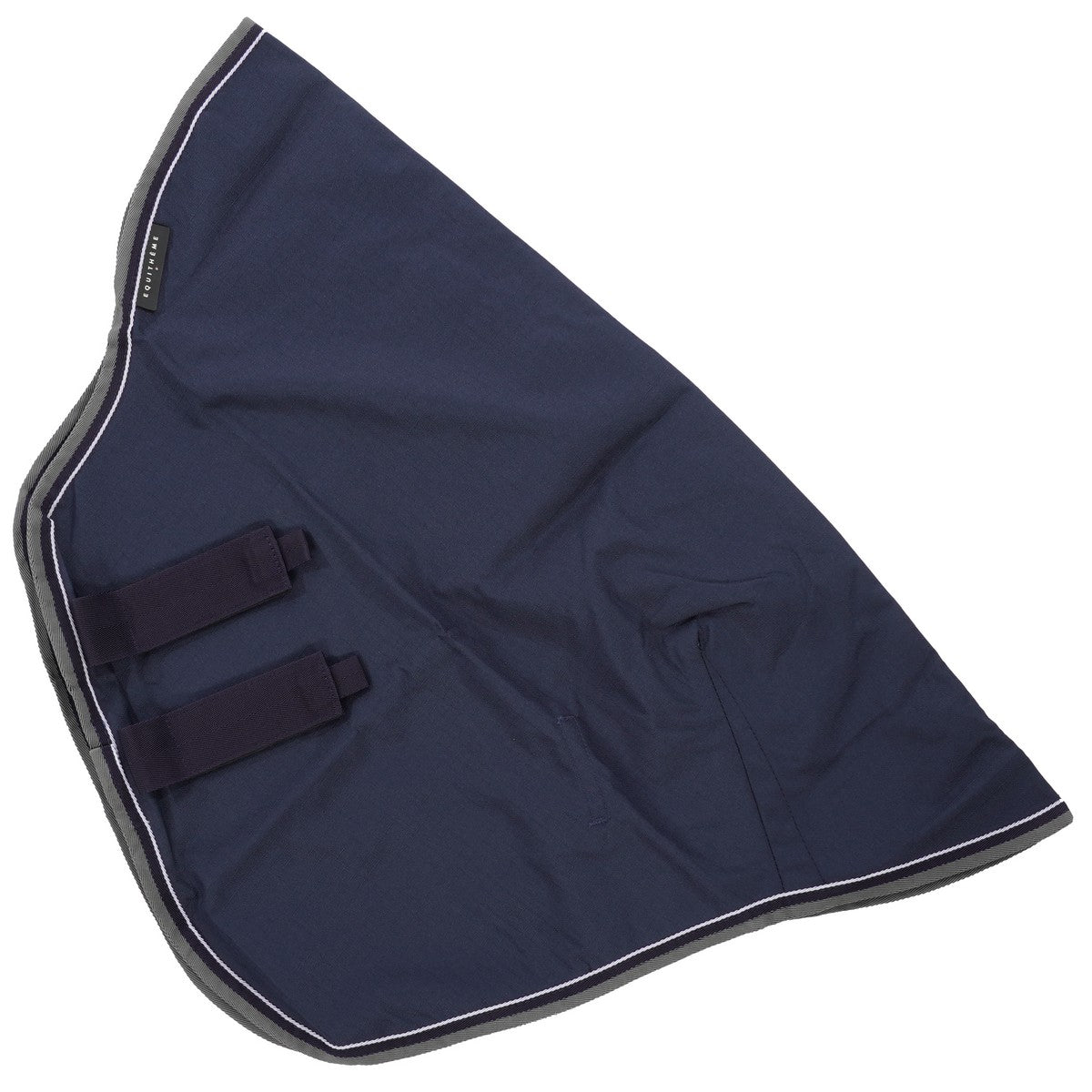 EQUITHÈME Copricollo Tyrex Punti blu scuro/grigi