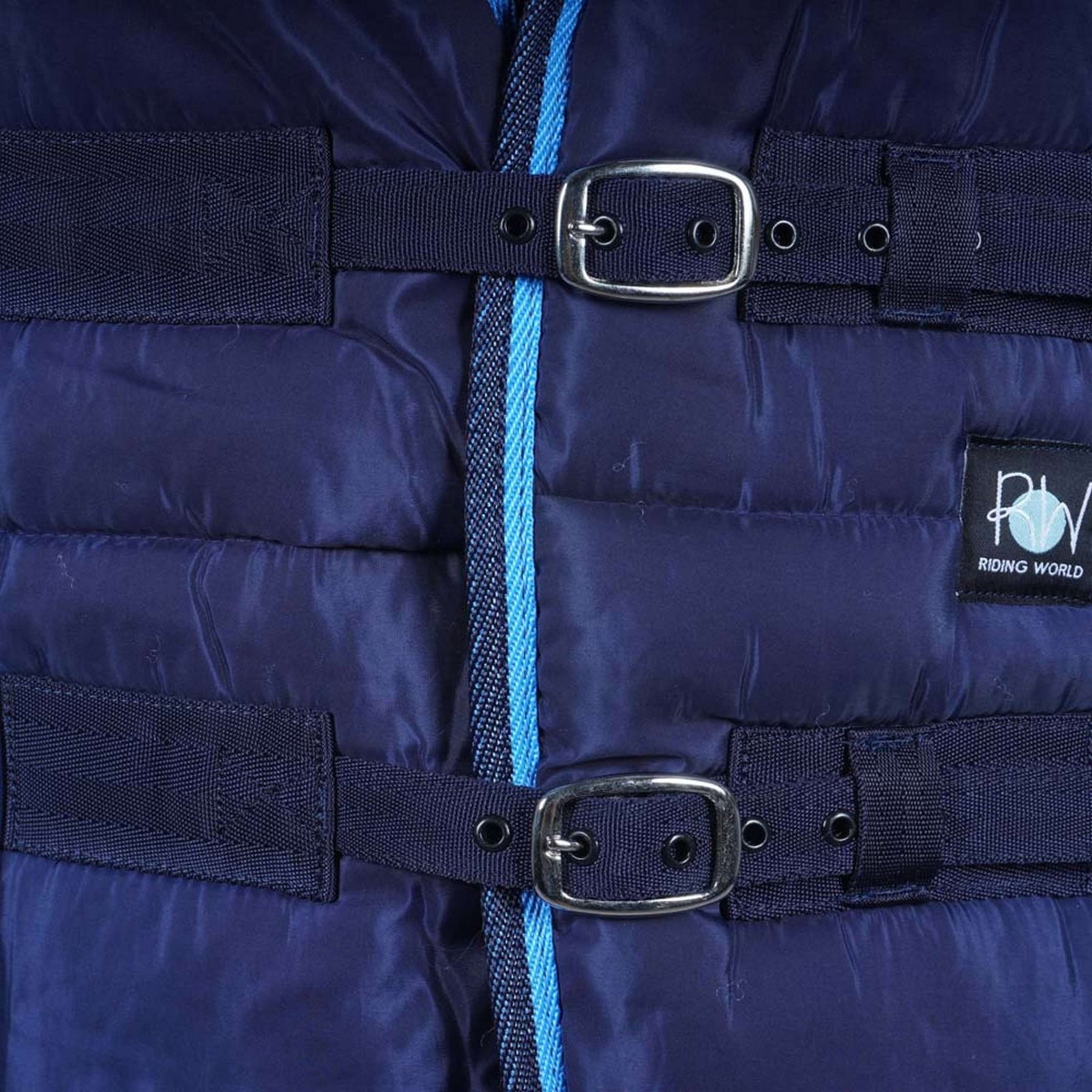 Riding World Coperta da scuderia Blu Riding World Coperta da scuderia Blu