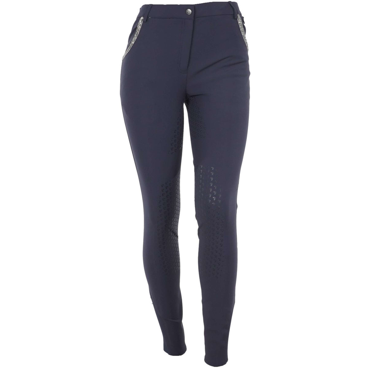 HORKA Pantaloni da Equitazione Nicola Blu