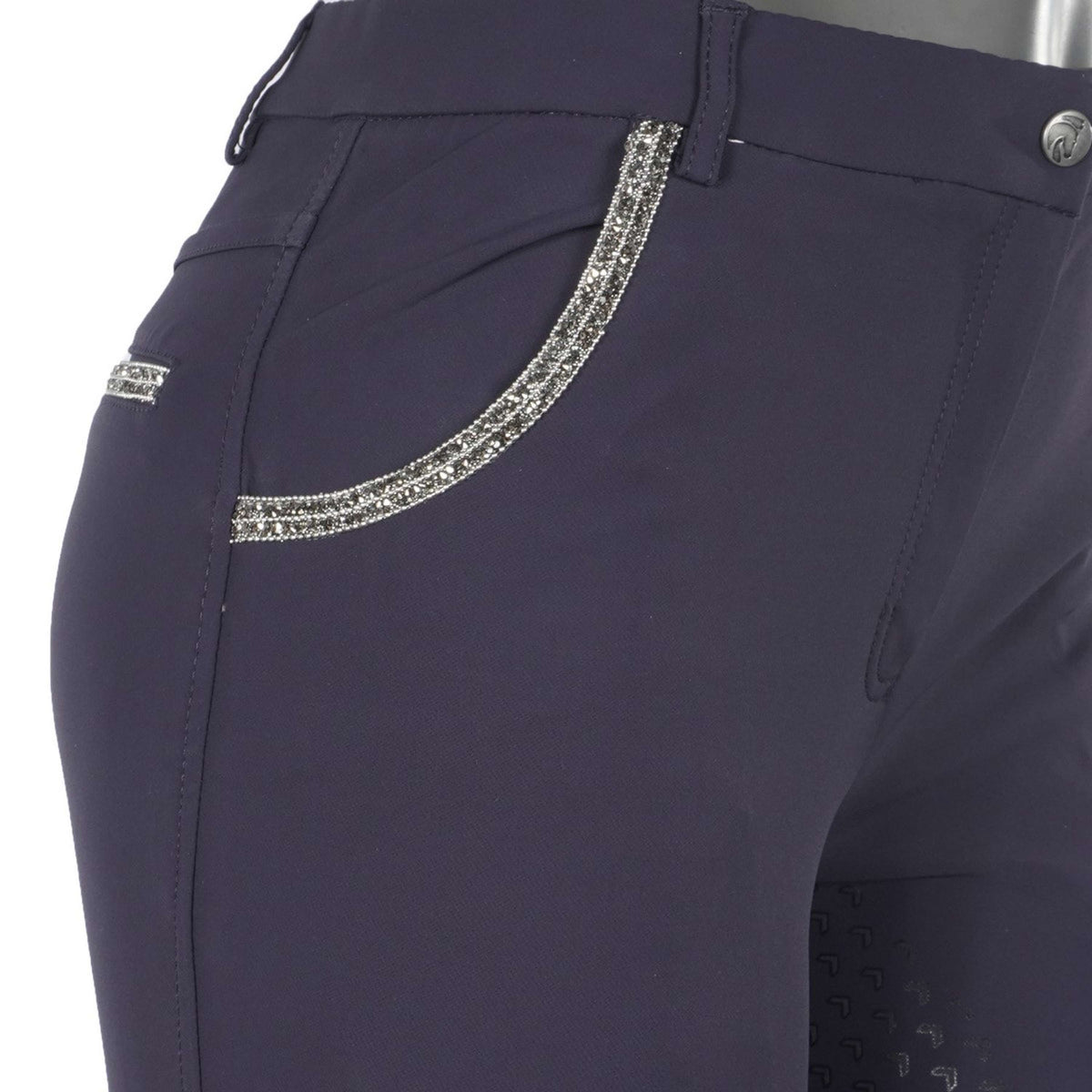 HORKA Pantaloni da Equitazione Nicola Blu