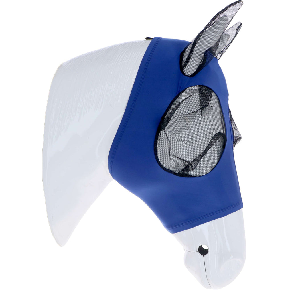 Weatherbeeta Maschera per Mosche Strech Bug Eye Saver Blu reale/nero
