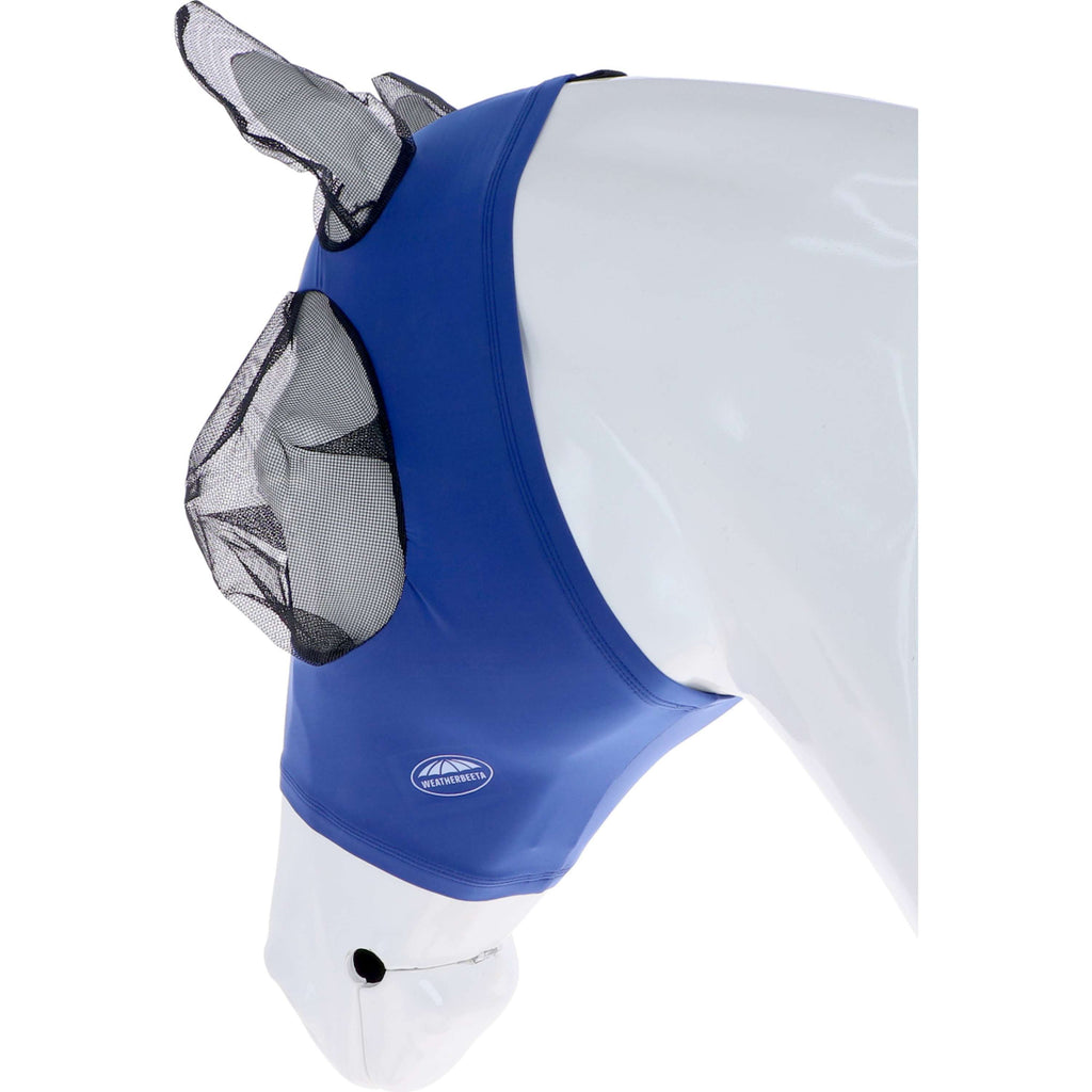 Weatherbeeta Maschera per Mosche Strech Bug Eye Saver Blu reale/nero