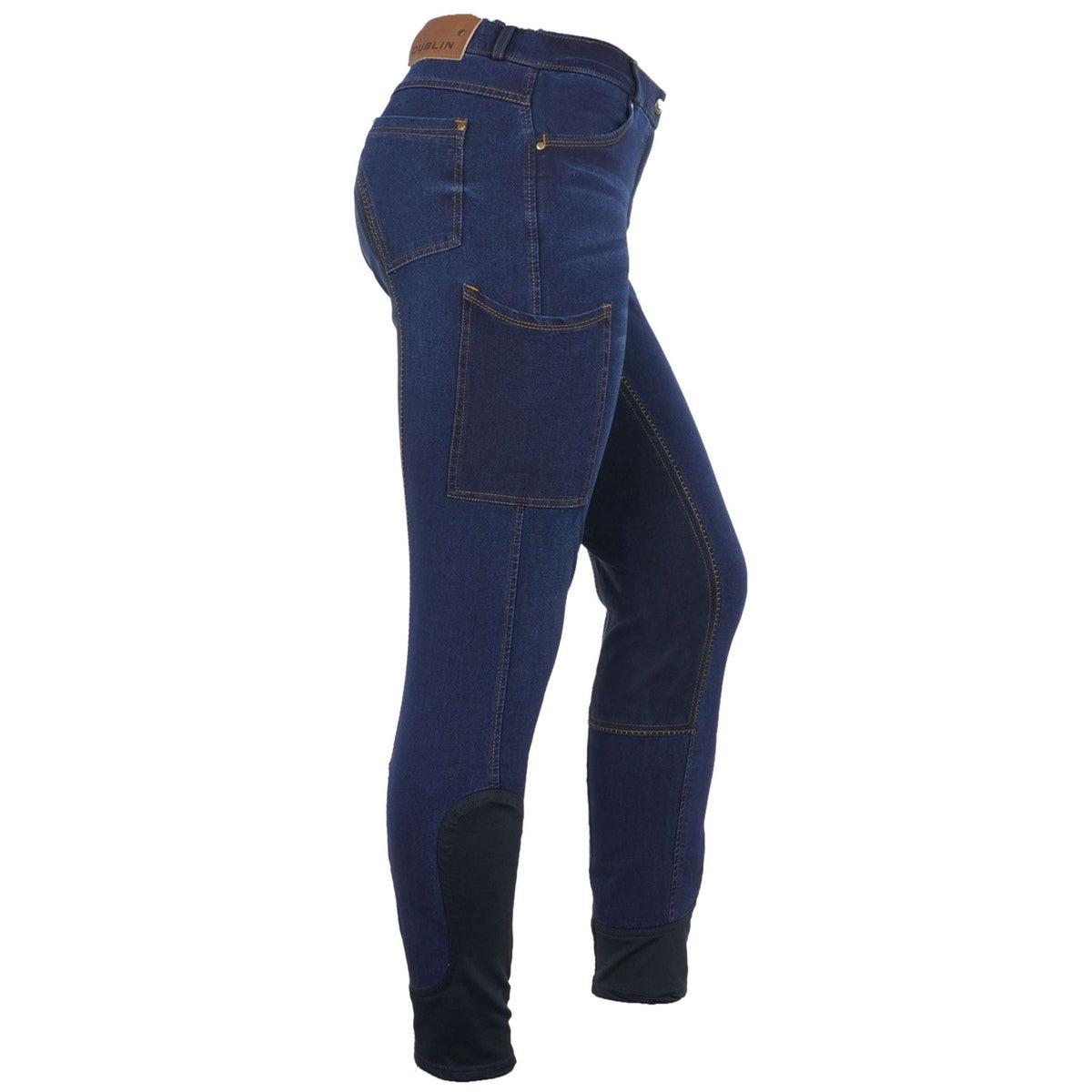 Dublin Pantaloni da Equitazione Shona Blu denim/blu marino
