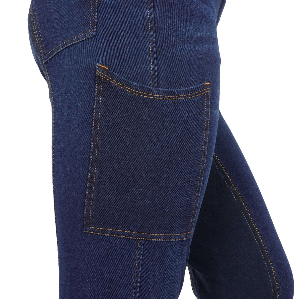 Dublin Pantaloni da Equitazione Shona Blu denim/blu marino